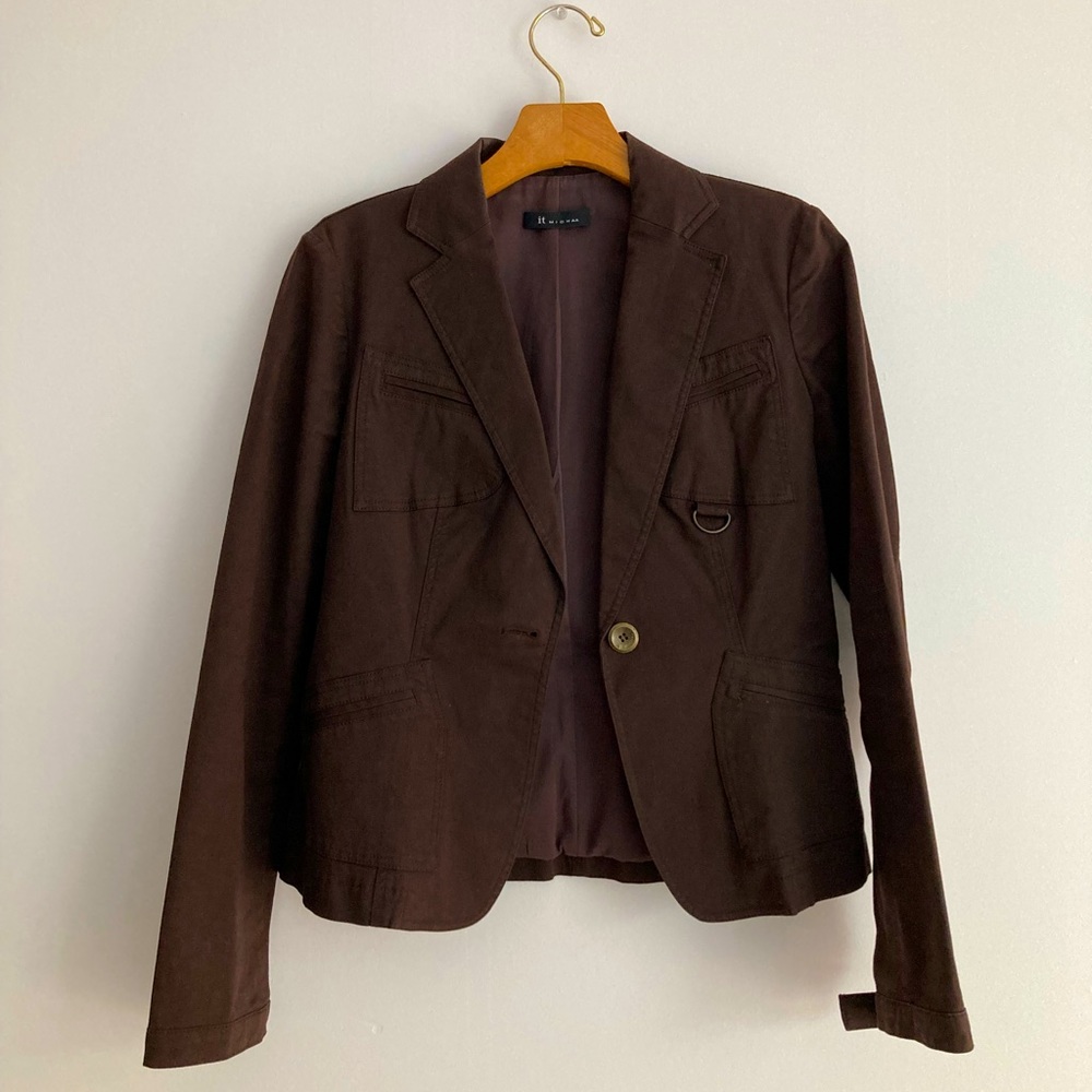 Jacket in mocha